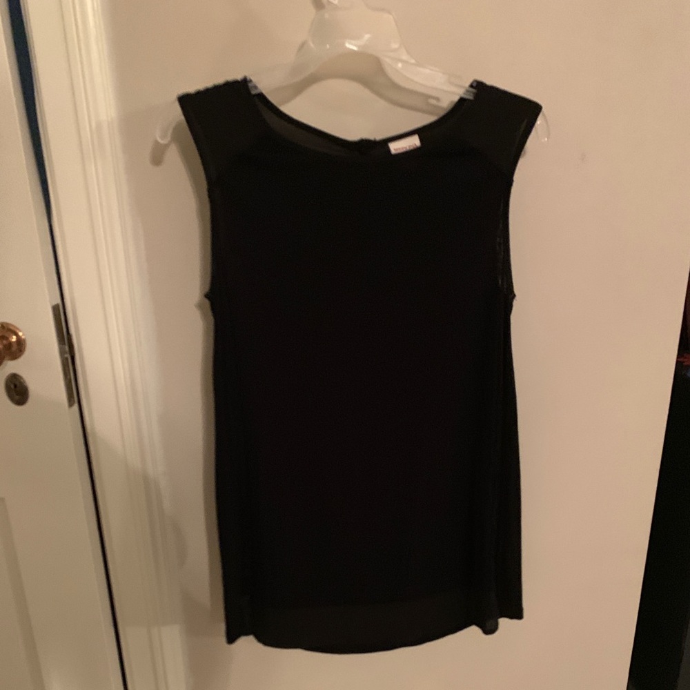 Navy blouse.